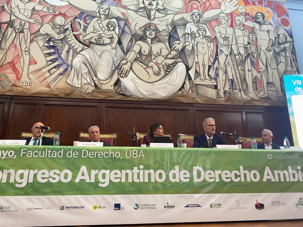 El juez Barotto disertó en el Congreso Argentino de Derecho Ambiental